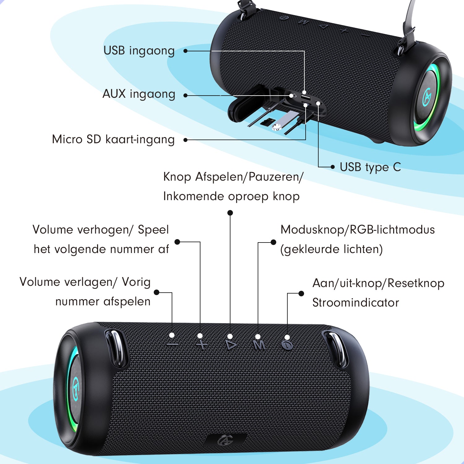 Altoparlante Bluetooth AG230