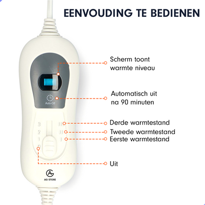 AG Voetenwarmer Zwart