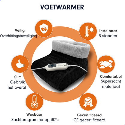 AG Voetenwarmer Zwart